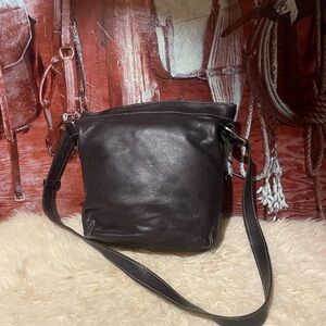 Roots soft leather bag
